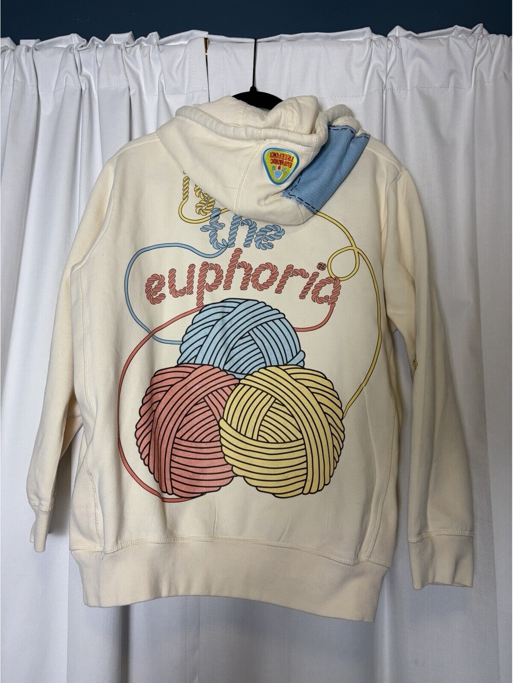 Rag Doll Treefort Graphic Hoodie By Euphoric Treefort Size Medium Retail $100 - Picture 6 of 6